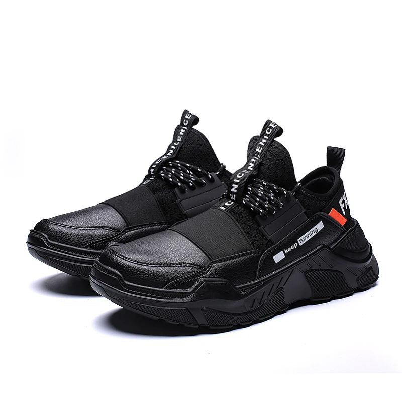 Running Shoes For Men Outdoor Sport Shoes High Quality Breathable Sneakers For Male Footwear Jogging Thick Sole Plus size