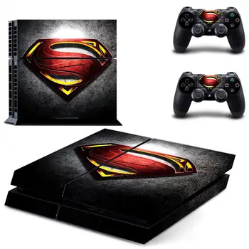 

The Superman Style PS4 Skin Sticker for Playstation 4 Console & 2 Controllers Decal Vinyl Protective Skins Style 7