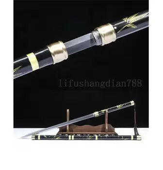 

1095 CARBON STEEL SHARP STEEL SAYA HAS bamboo Tian Zhu SWORD