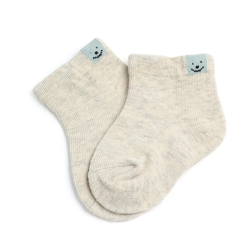 1 пара, весна-осень, новые модные милые хлопковые носки унисекс для новорожденных, яркие цвета, носки для малышей - Цвет: C