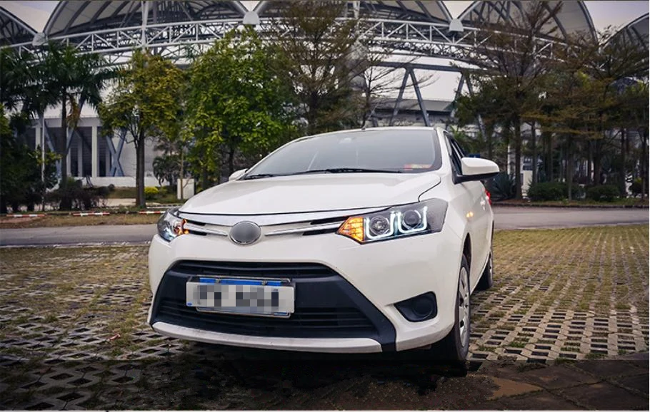 Vland завод для автомобильных фар для Vios головной лампы светодиодный фонарь с угловым глазом