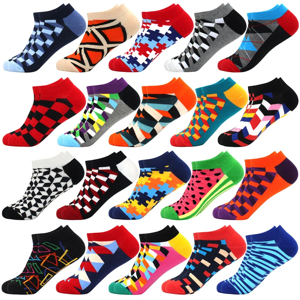 Sports Socks Cotton Socks Plain Color Boat Socks Boat Socks Business Boat Socks Ankle Socks Casual Socks Short Socks Cotton Blend Socks Breathable Socks Solid Color Socks Solid Colour Socks Custom Socks Business Socks Athletic Socks Gym Socks Invisible Ankle Socks Invisible Low Cut Socks Socks Men's Boat Socks Short Summer Business Geometric Lattice Colorful Mens Cotton