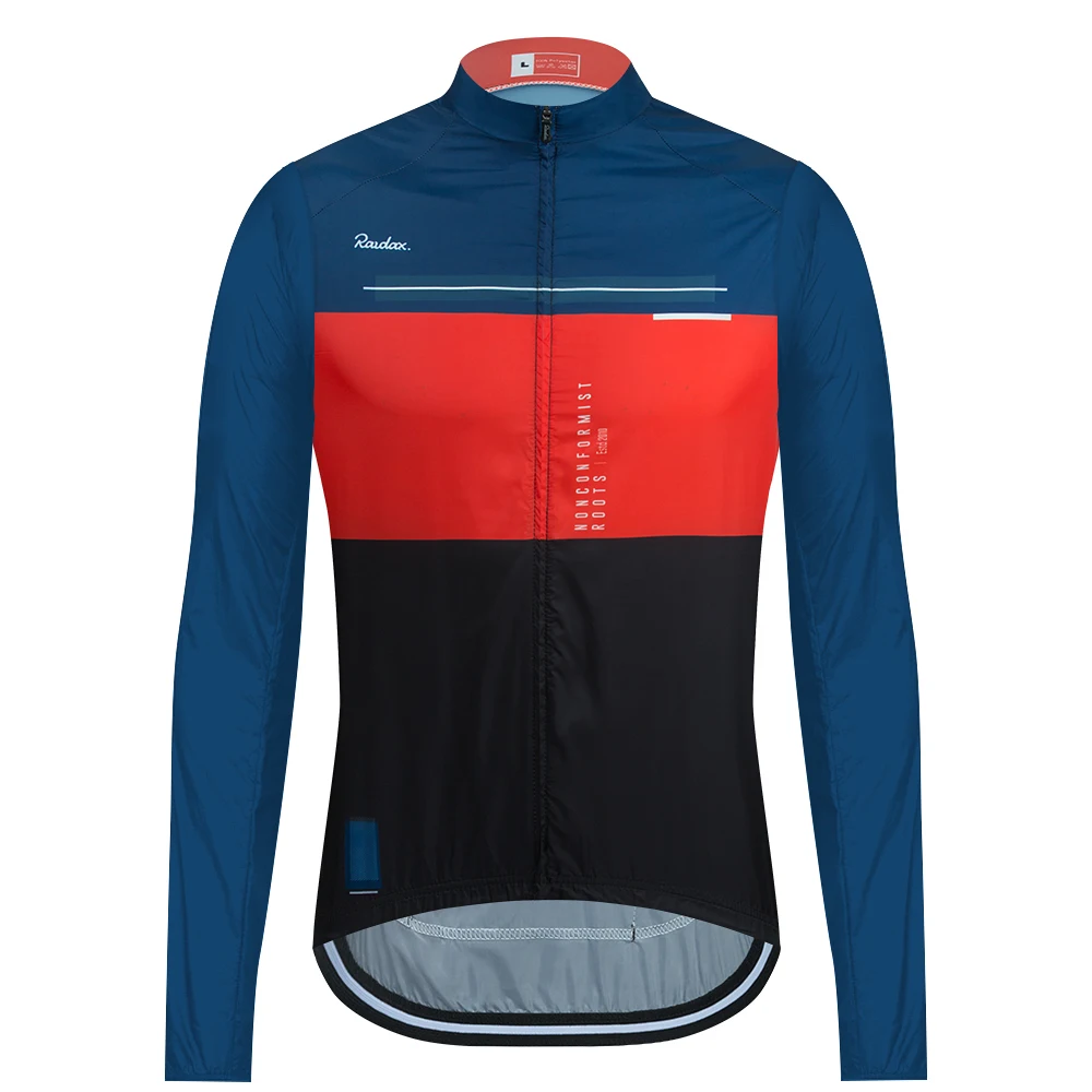 Unisex Cycling Jackets Bicycle Windproof Cycling Clothing Bike Maillot Sports Long-sleeved Light and Thin Jersey