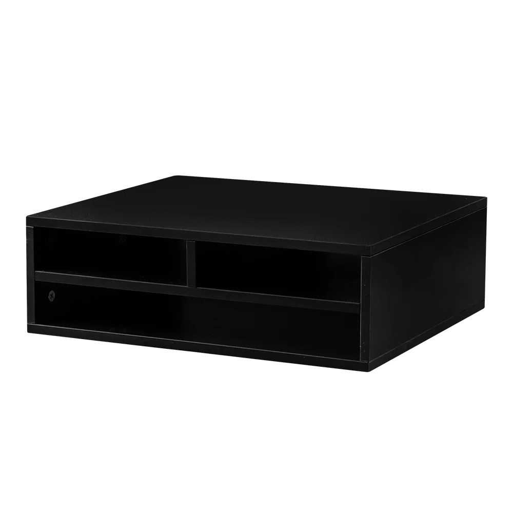 Monitor Printer Storage Box Stand Computer Riser With Storage Workspace Desk Organizers Dust-Proof 