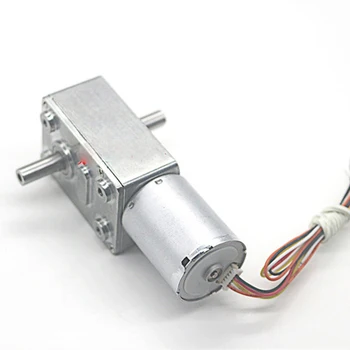 

Brushless DC 12V 24V Geared Motor Double Shaft Length 14mm Electric BLDC Mini Motors 6 To 150rpm 12 V Volt Speed Reduce JGY 370