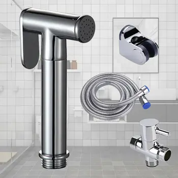 

Bathroom Spray Head Kit Hand-held Flush Toilet Bidet Sprinkler Shattaf Toilet & Bidet Attachments
