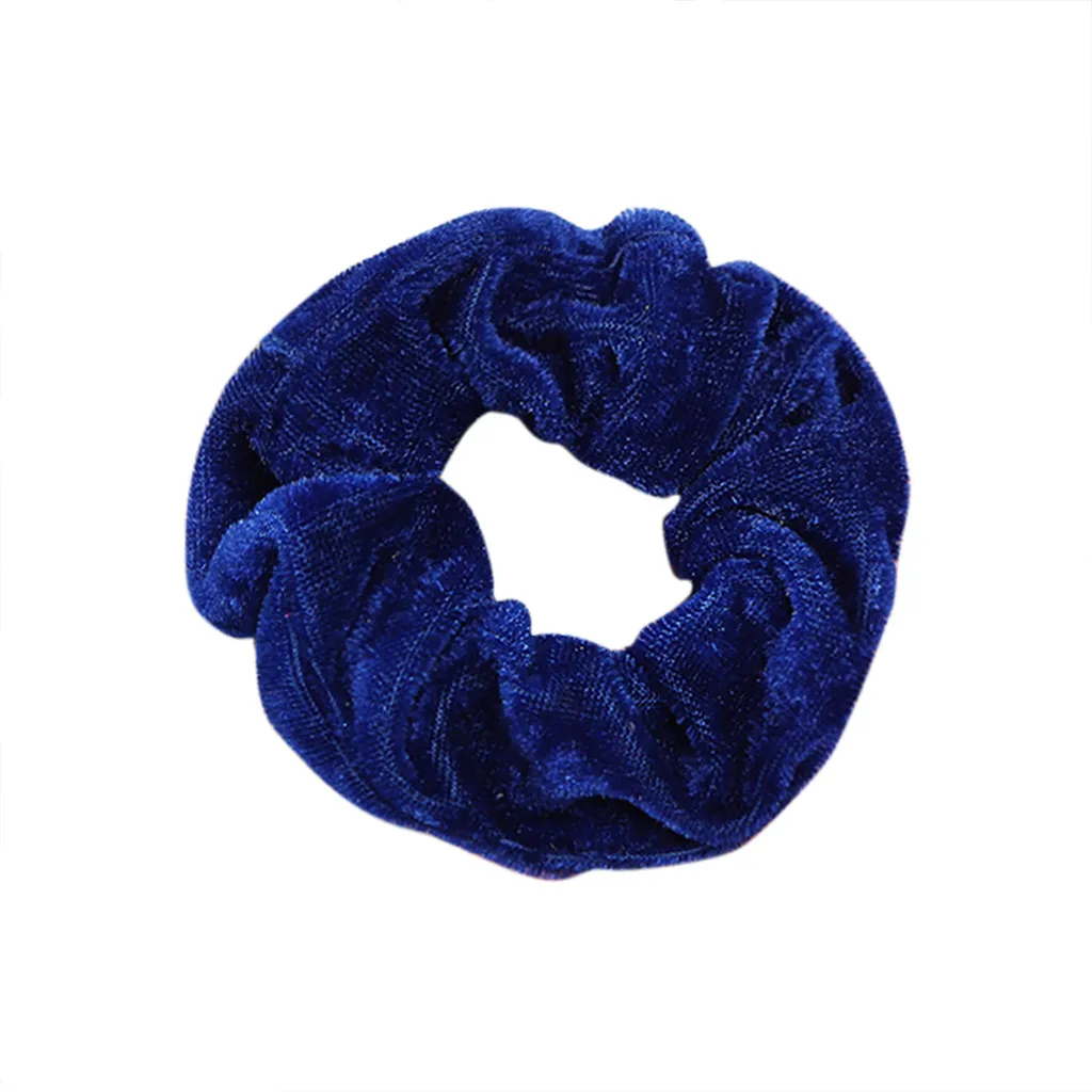 20 цветов бархатные резинки для женщин девочек эластичные волосы резиновые ленты аксессуары резинка для Женский Галстук резинка для волос конский хвост держатель# D8 - Цвет: C