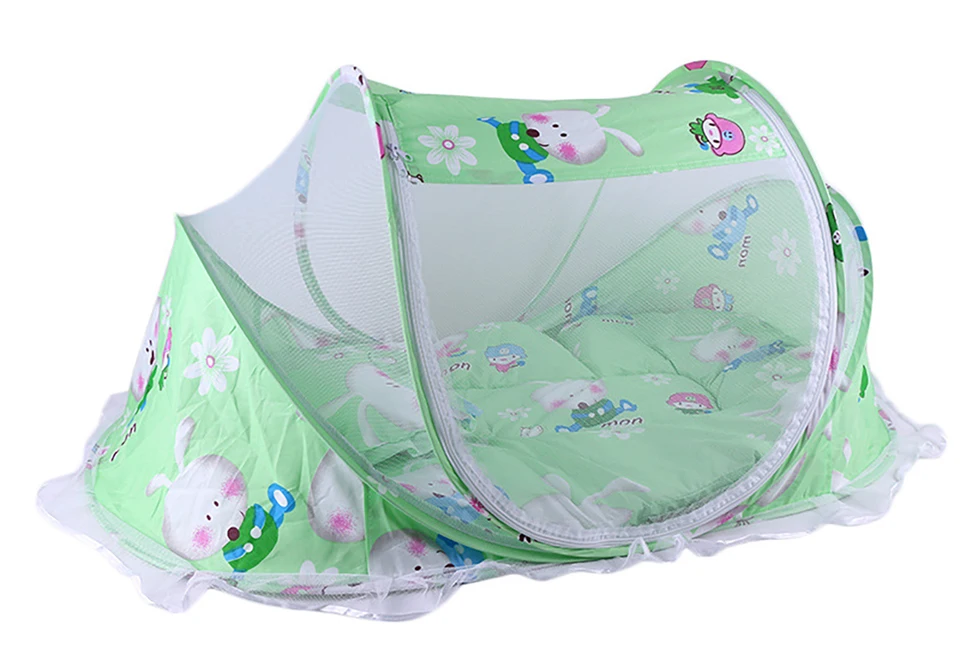 IMBABY детская Колыбелька сетка складные детские москитные сетки Кровать Матрас Подушка из трех частей Детская Колыбелька сетка складной