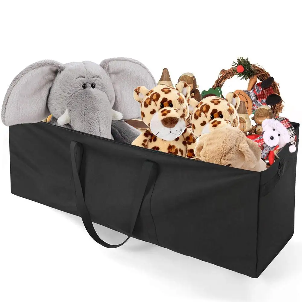 Heavy Duty 600D Oxford Cloth Christmas Tree Storage Bag Large Christmas Tree Organizer Garden Furniture Cushion Storage Pouch