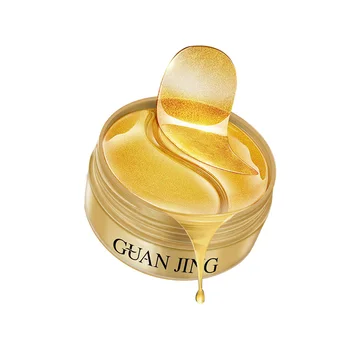 

24k Gold Moisturizing Eye Mask Smooth Fine Lines Anti-puffiness Remove Dark Circles Gel Eye Patch-