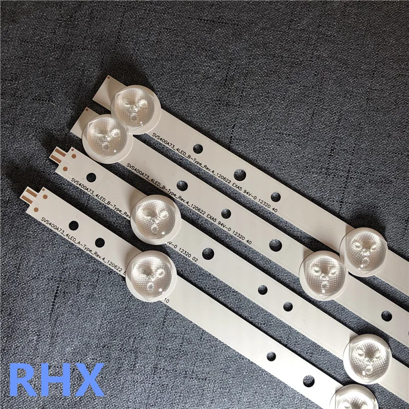 Tiras de Led para Samsung tipo 40d1333b Abcd Novo 40l1333b 40pfl3208t Svs400a73 100% - Image 3