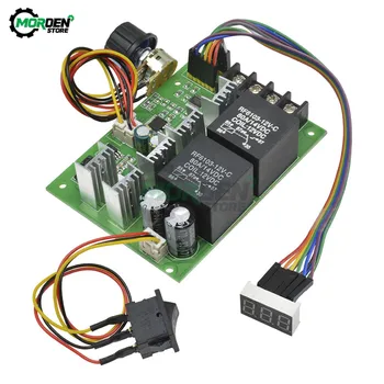 

Adjustable Drive Module PWM Speed Controller DC Motor Digital Display DC10-55V 0~100% Input MAX 60A 12V 24V 36V 48V
