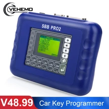 OBD2 V48.99 SBB Pro2 ключ программист Поддержка автомобилей до приемоответчик ключей от машины SBB ключ программист для Toyota G чип Ford F-150