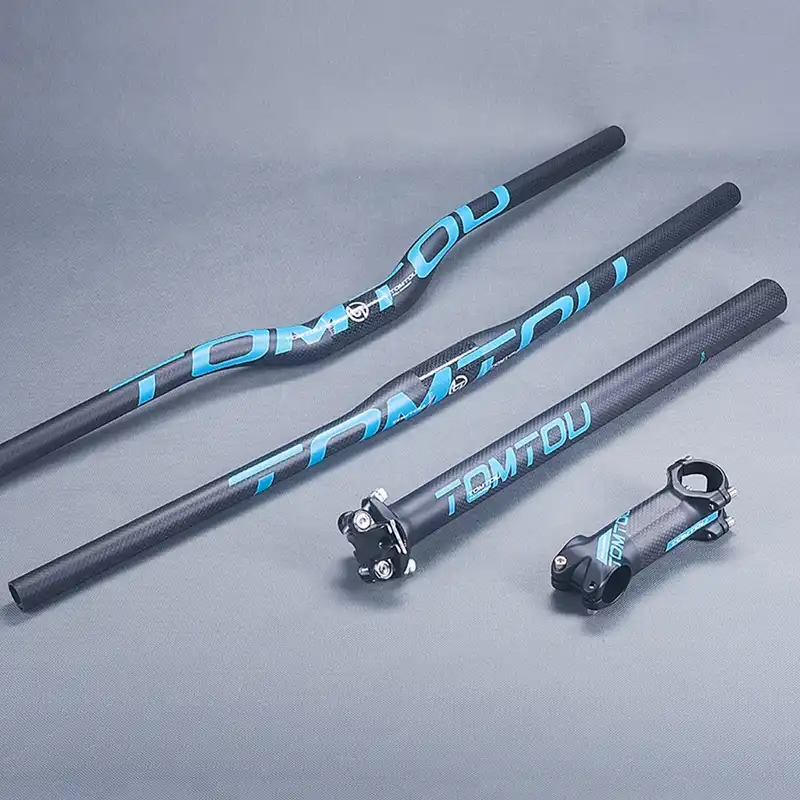 blue mountain bike bars