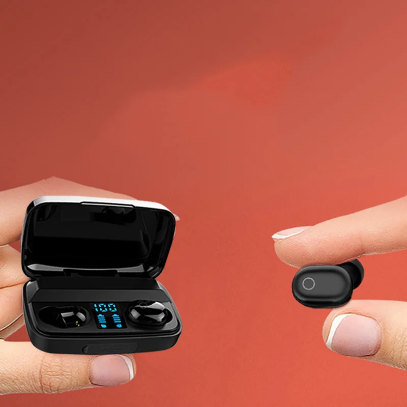 Bluetooth наушники G5 TWS стерео бизнес Bluetooth гарнитура беспроводной светодиодный дисплей