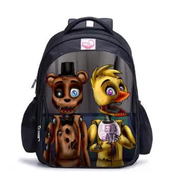 

Hot Five Night At Freddy Backpack Kids FNAF Bonnie Fazbear School Bags for Teenager Boys&Girls Bagpacks Mochila Escolar 16inch