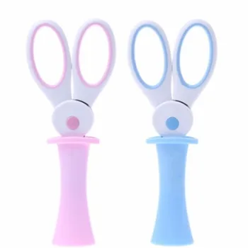 

NNRTS creative Children Scissors Cute Kawaii Rabbit School Scissors Home DIY Scrapbook Paper Diary Craft Decorating Tools School