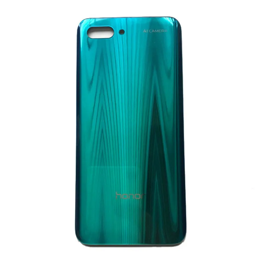 Для huawei Honor 10 Задняя стеклянная крышка батареи задняя дверь корпус для huawei Honor 10 крышка батареи Honor10 задняя панель+ объектив камеры