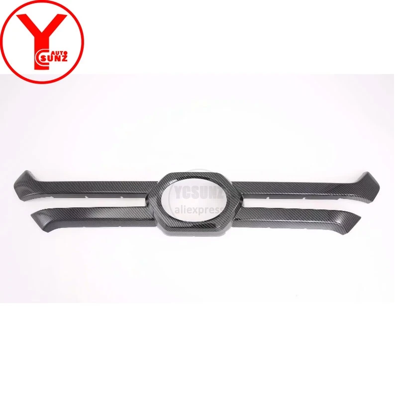 YCSUNZ ABS углеродная передняя решетка крышка обшивки багажника запчасти авто для