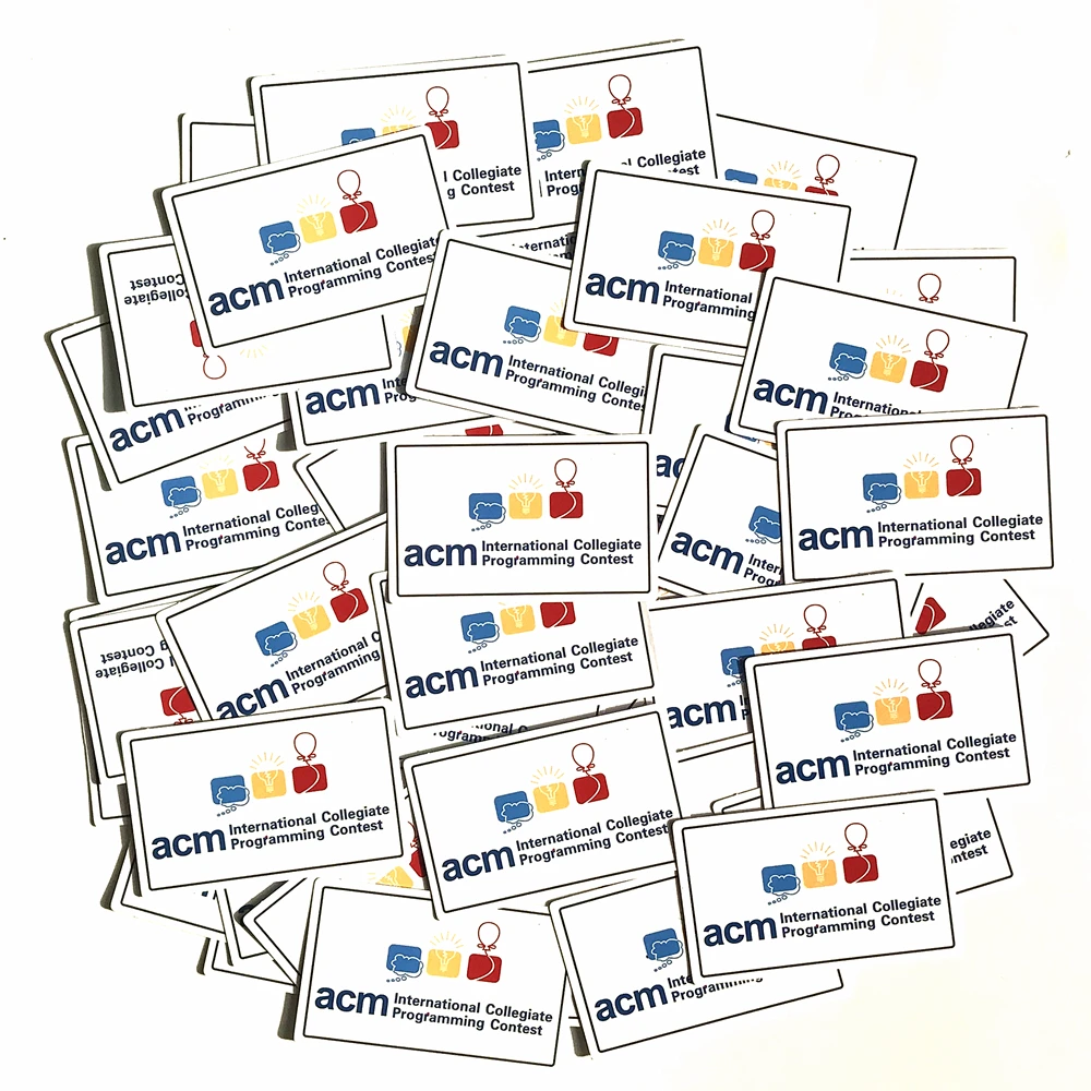 

20/50pcs ACM International Collegiate Programming Contest stickers for PC Mobile phone decoration ACM-ICPC stickers