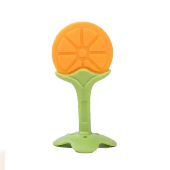 

Baby Teether Safety Silicone Fruit Teether Infant Kid Chew Tooth Toy Set Toddler