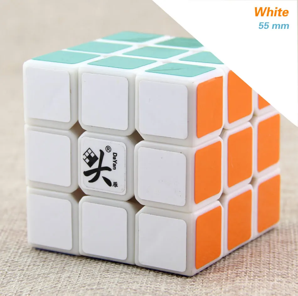 DaYan ZhanChi 3x3x3 кубик руб 3x3 42mm/50mm/55mm/57mm профессиональный Скорость руб головоломки антистресс Непоседа Образовательных игрушки для мальчиков