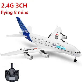 

RC Airplanes Airbus A380 Glider Plane 2.4G Remote Control Aircraft Model Fixed Wing Drone Funny Kids Toys Children Boys Gifts