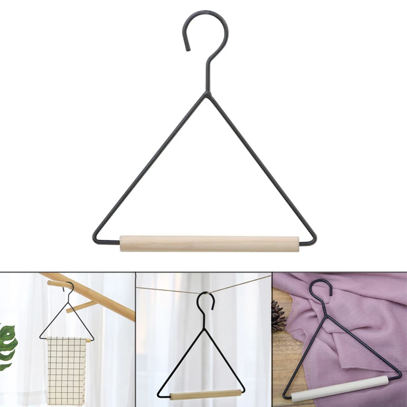 

HOT Nordic-style Towel Hanging Rack Kitchen Bathroom Tools Utensil Holder Cabinet Shelf TI99