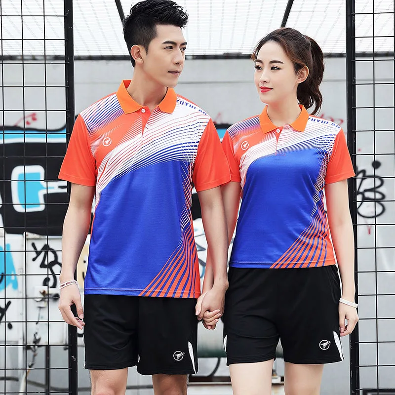 2019 New Badminton sets Men   Women  Table Tennis clothes  sports Running jerseys    Fitness Gym Tennis jerseys A126