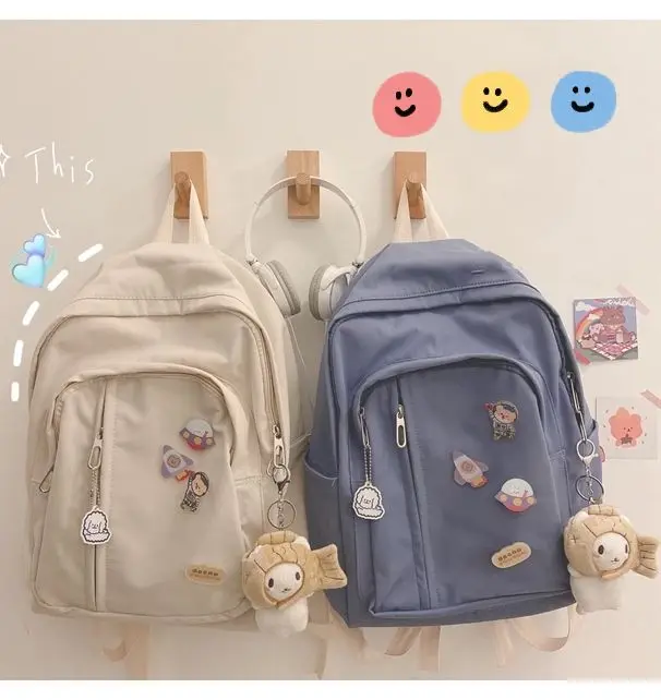 Kawaii Harajuku Zipper Style Backpack - Limited Edition