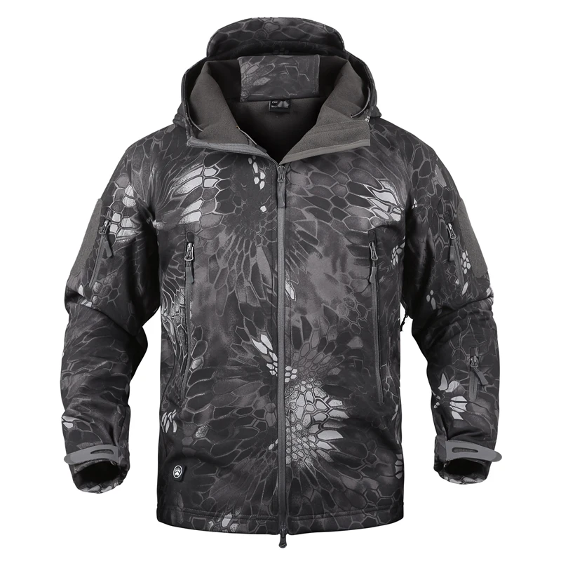 Kaufen Männer Armee Camouflage Jacke und Mantel Militärische Taktische Jacke Winter Wasserdichte Soft Shell Jacken Windjacke Jagd Kleidung