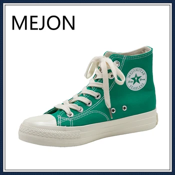 

Women's vulcanized shoes canvas sneakers color women casual shoes comfortable breathable flats shoes woman 35-40