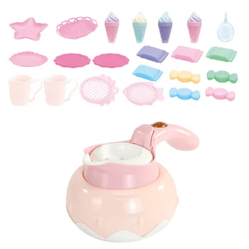

1 Set Durable Simulation Funny Colorful Kitchen Kit Food Model Toy Kitchen Ware Tableware Toy for Learning Fun Children