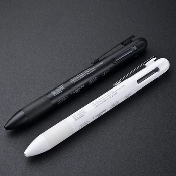 

Andstal Xiaomi KACO 4 In 1 Multifunction Pens 0.5mm Black Blue Red Refill Gel Pen Mechanical Pencil Japanese ink Office School