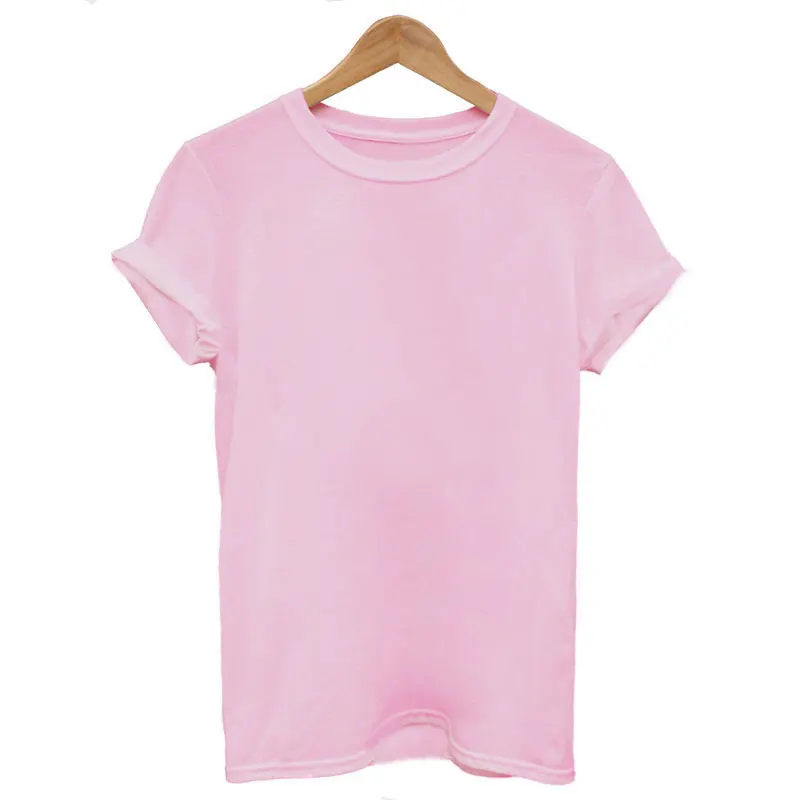 Футболка U was My Cup Of tea But I Drink Champagne Now с графическим принтом Tumblr, летняя мода, гранж, эстетическая женская рубашка - Цвет: Solid color-pink