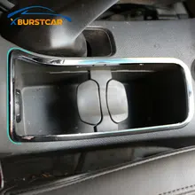 Xburstcar ABS Хромированная Автомобильная центральная консоль водное стекло подстаканник Накладка для Chevrolet Cruze седан хэтчбек 2009- автомобильный Стайлинг