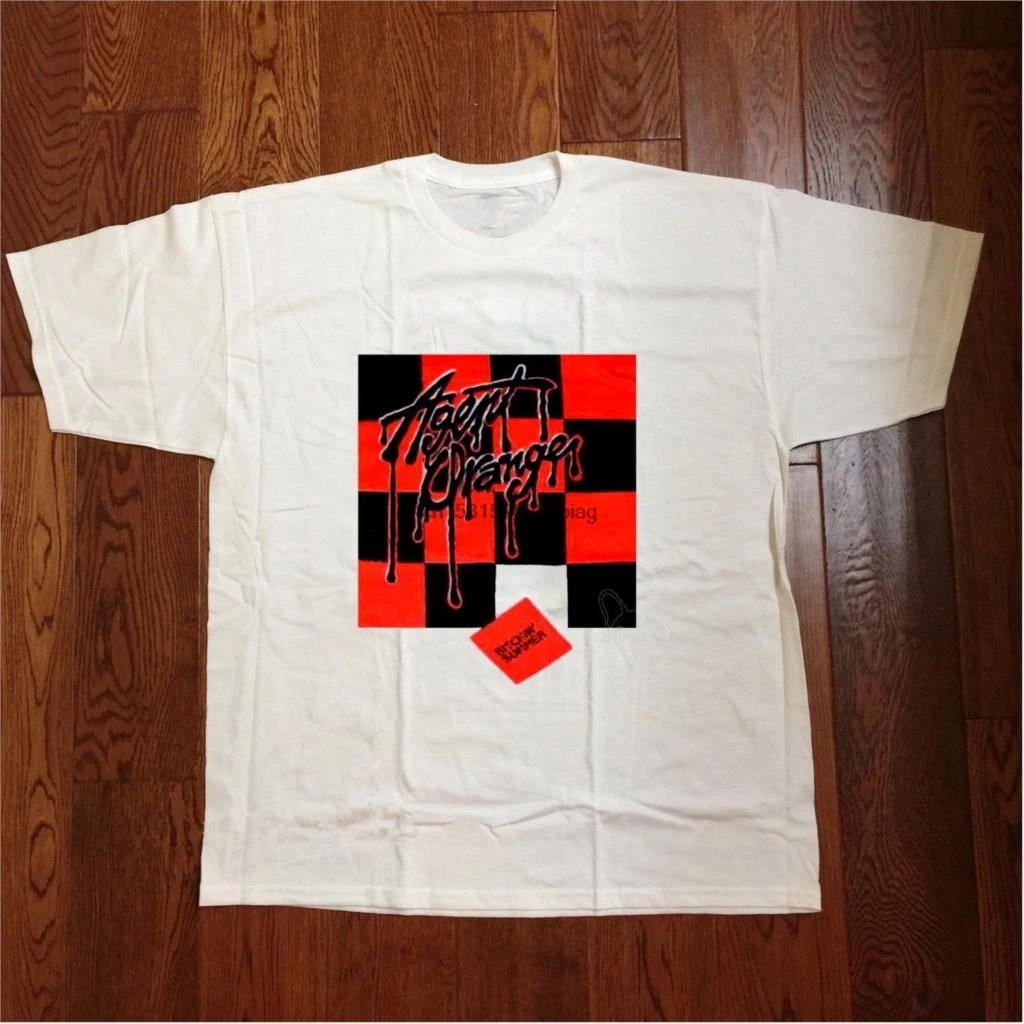 Fashion Agent Orange Bitchin Summer Graphic T Shirt Black Classic Tee T Shirts Aliexpress