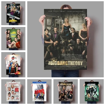 

The Big Bang Theory Poster tv movie art living room bedroom decoration Home Decor Painting Art Decor canvas painting M297