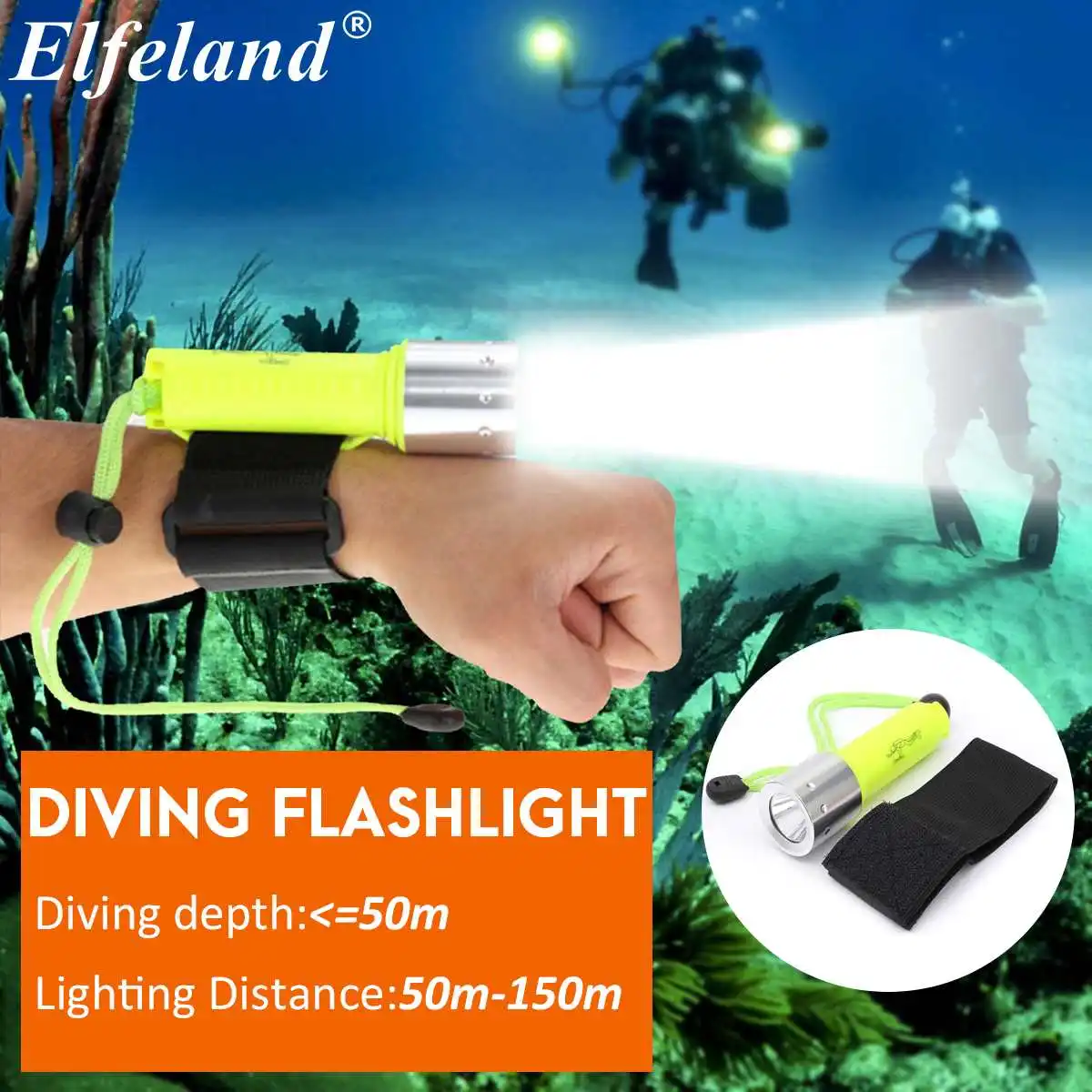 cheap 6000 Lm Smuxi Diving Flashlight Underwater 50m Torch 18650 Rechargeable LED Light Lamp For Diving Photography Video