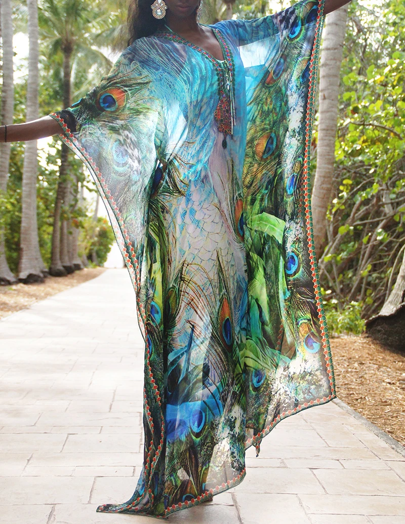 Kate_Shimmering_Peacock_Kaftan