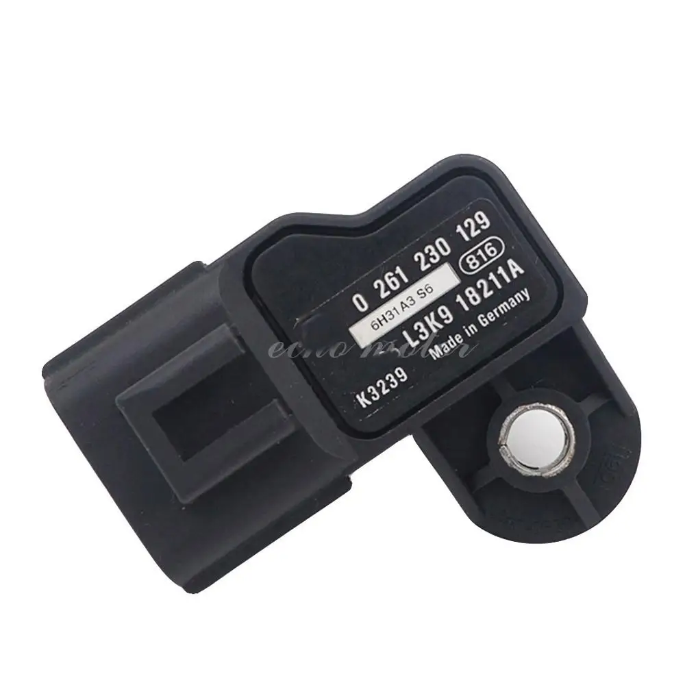 Новый датчик давления карты для Mazda Speed 3 MZR DISI L3 VDT Turbo 6 0261230129 L3K9 18211 L3K918211|sensor sensor|sensor