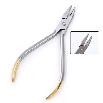 

1 Pcs Portable Dental Pliers Orthodontic Tools Stainless Steel Pliers with Plier Tip Dentist Tool Dentistry Pliers Health Care