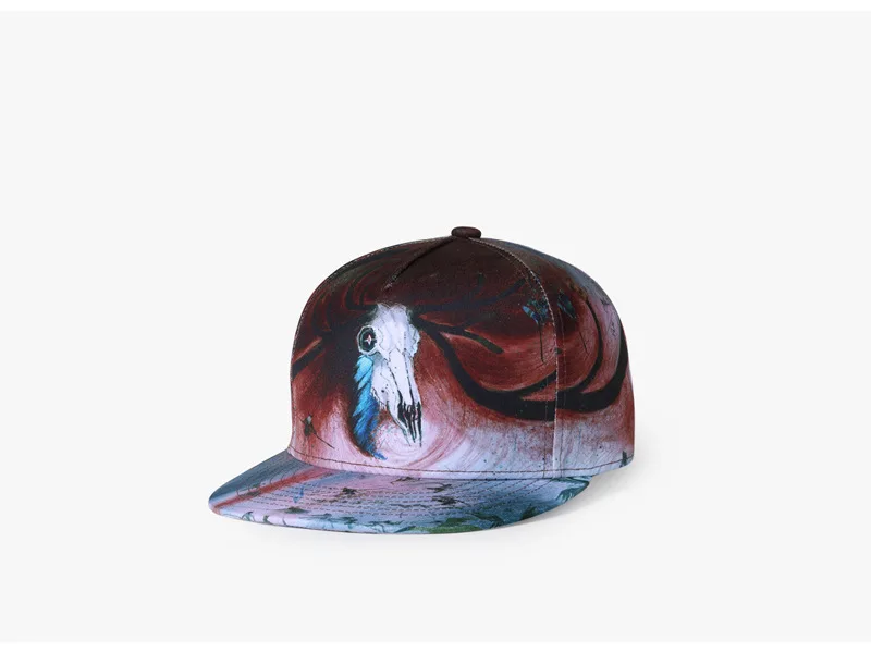 Adjustable Snapbacks Hats Men woman adult hip hop outdoor casual cap Fashion print baseball Snap back caps Multicolor