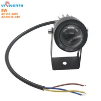 5W Led Curtain Lamp IP67 RainProof LED Landscape Lamp Cob Outdoor Lighting Ac 110V 220V Wall Decorative Light DC 12V Spotlight 1