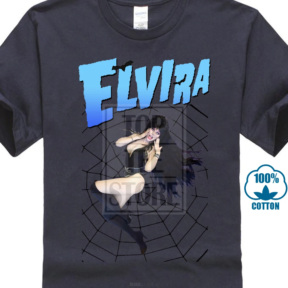 Elvira Mistress Of The Dark V1 1988 футболка натуральный белый все размеры S до 4Xl |