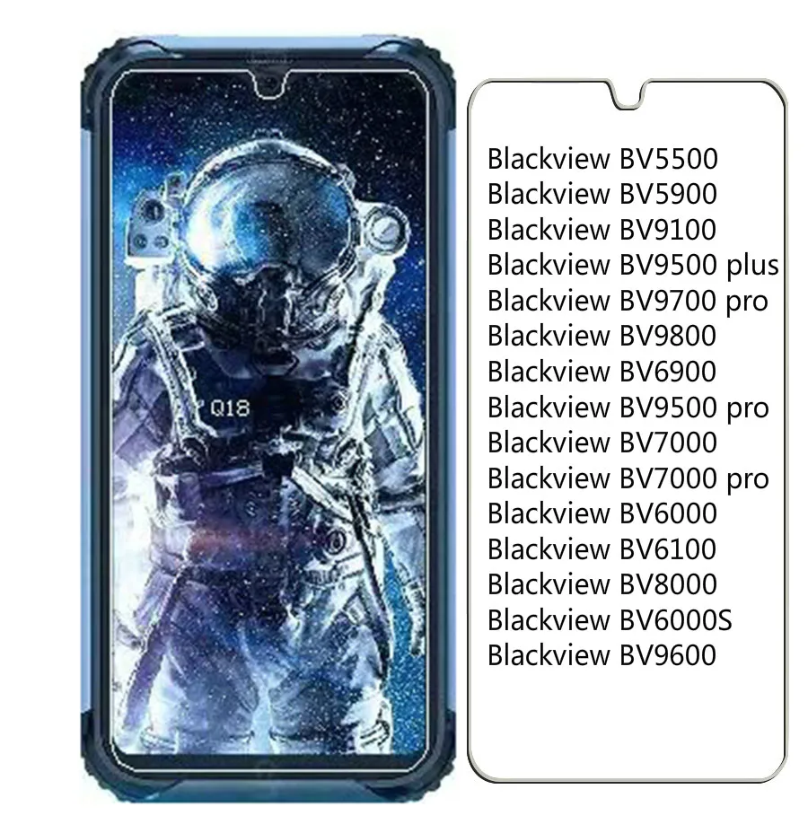 2 шт. закаленное Стекло для Blackview BV5500 BV5900 BV9100 BV9500 BV9700 BV6900 BV7000 BV6100 BV8000 BV9600 BV6000S Экран