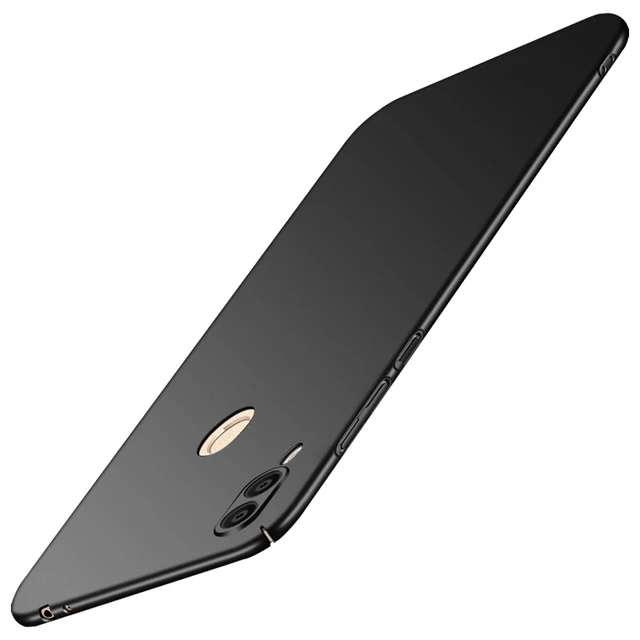 Ультратонкий чехол из поликарбоната для huawei P Smart Z P20 P30 Lite Nova 3 3i 5 5i Y6 Y7 Y9 Prime mate 20 10 30 Lite жесткий чехол из поликарбоната - Цвет: Черный
