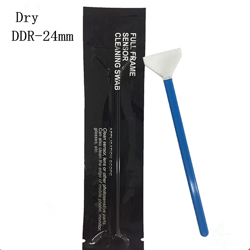 DDR-24mm(dry) 5 шт. Профессиональный APS-C сенсор очистки набор для мазков для DSLR камера APS-C сенсор CCD/CMOS УФ фильтр для очистки объектива - Цвет: DDR-24mm(dry)