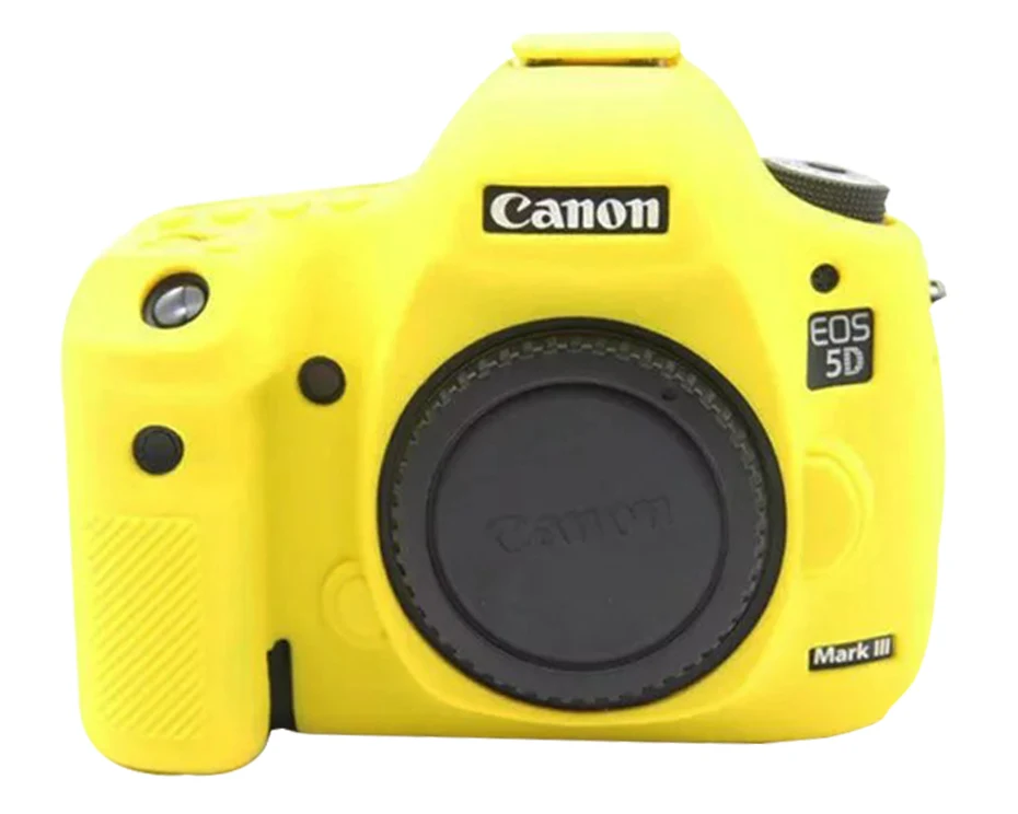 CAENBOO для Canon 5DMark III 5DS 5DSR сумка для камеры Мягкий силиконовый резиновый защитный чехол для корпуса чехол для Canon 5DMark III 5D3 сумка