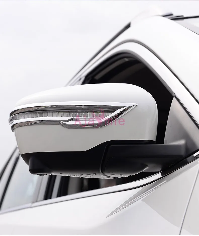 

Chrome Side Wing Mirror Trim Overlay Rear View Trim Frame Car Styling For Nissan Qashqai 2016 2017 2018 2019 Accessories
